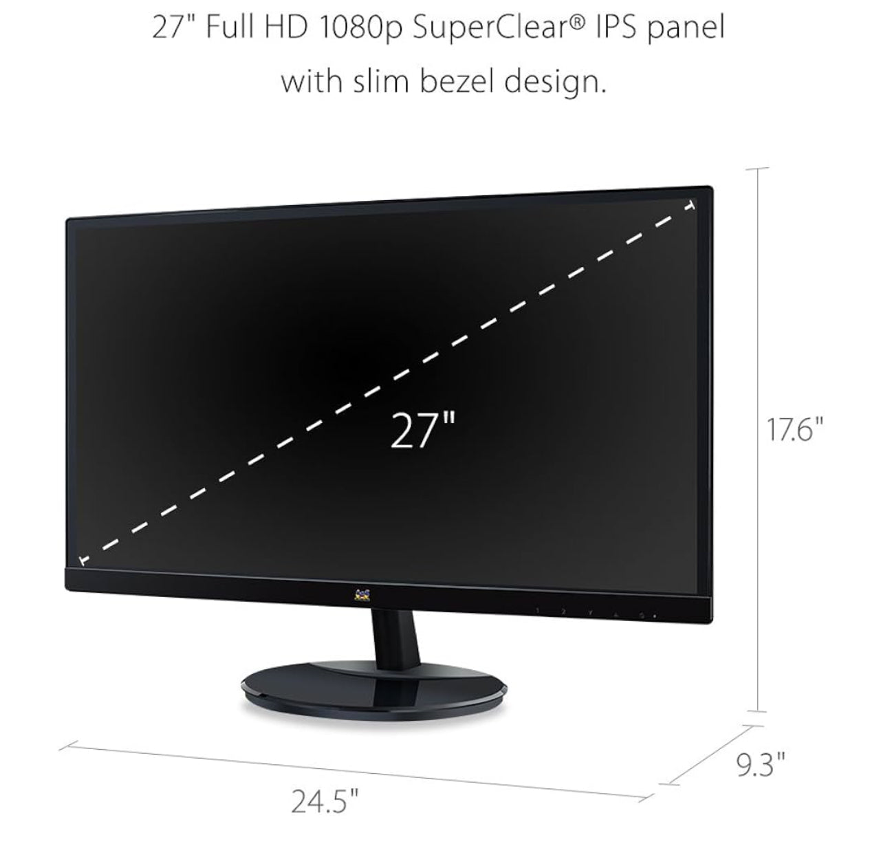 ViewSonic VA2759-SMH 27" IPS/1080p/HDMI/Frameless/LED/Monitor