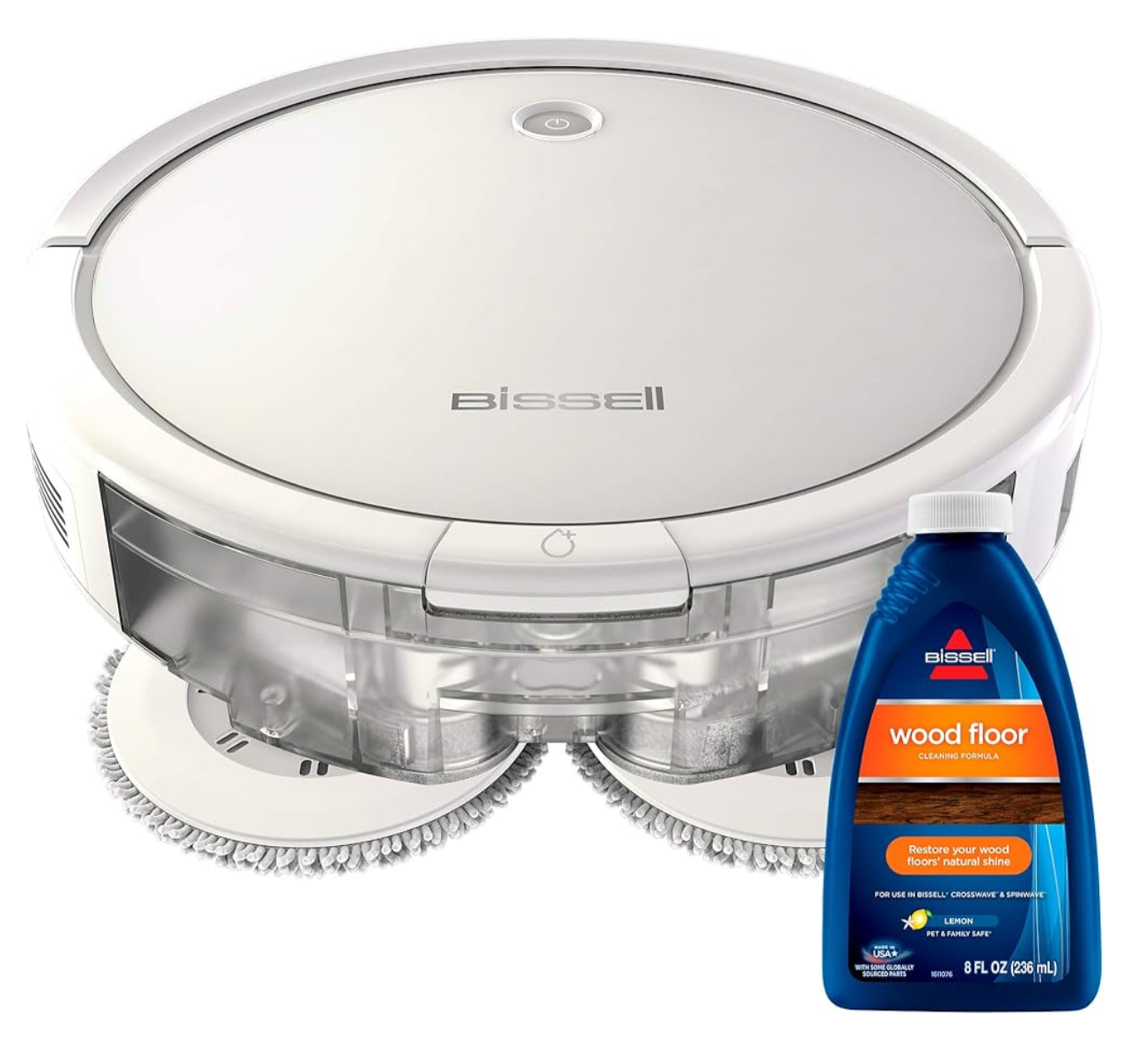 Bissell SpinWave Hard Floor Expert Wet and Dry Robot Vacuum, 3115