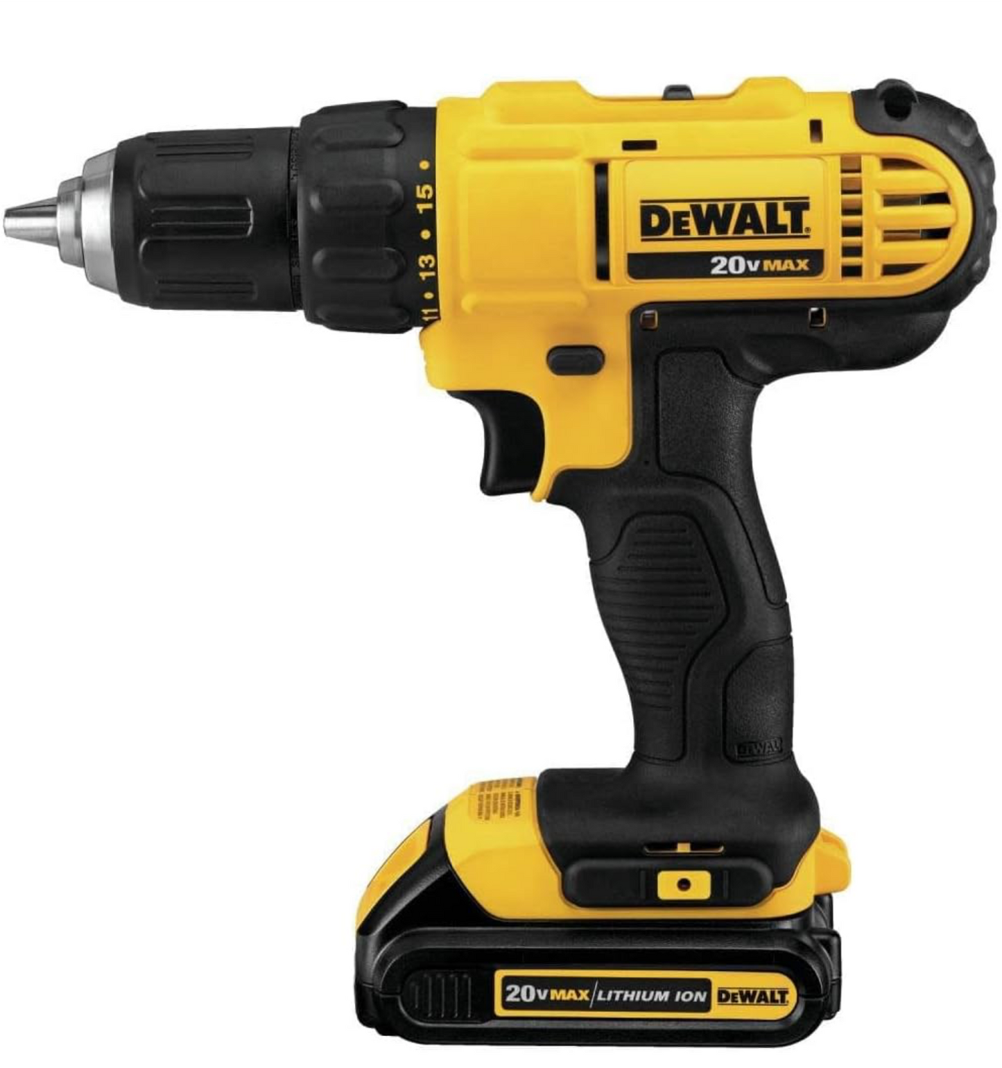 DEWALT 20V Max Cordless Drill/Driver Kit, 2 Batteries and Charger Included